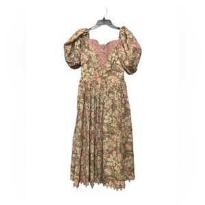 1980 cottage core dress!  Handmade , perfection.